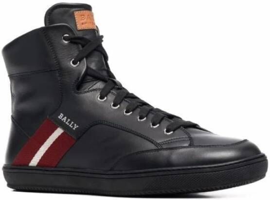 Bally Zwarte Casual Enkellaarzen voor Mannen Black Heren