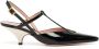 Bally Zwarte Patentleren Slingback Hakken Black Dames - Thumbnail 1