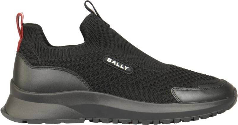 Bally Zwarte Sneakers van Synthetische Stof Black Heren