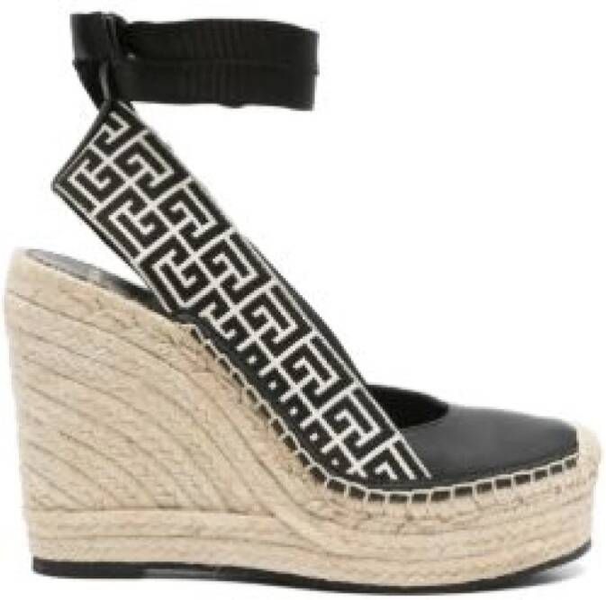 Balmain Alex Espadrilles voor vrouwen Black Dames