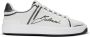 Balmain B-Court bedrukte kalfsleren sneakers White Heren - Thumbnail 1