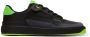 Balmain B-Court Flip trainers in kalfsleer en suède Black Heren - Thumbnail 1