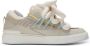 Balmain B-Court Puffy Skate sneakers van kalfsleer en suède Gray Heren - Thumbnail 7