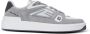 Balmain B-Court Skate trainers van fleece en kalfsleer Gray Heren - Thumbnail 1