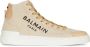 Balmain Sneakers B-Court High-Top-Sneakers Jacquard in beige - Thumbnail 1