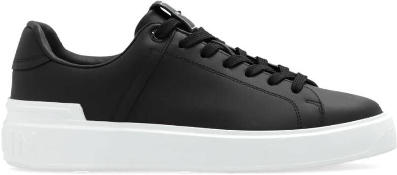 Balmain Zwarte Sneakers voor Mannen Black Dames