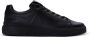 Balmain B-Court trainers in kalfsleer Black Heren - Thumbnail 1