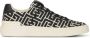 Balmain B-Court trainers met jacquard monogram Black Dames - Thumbnail 7