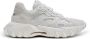 Balmain B-East trainers in leer suède en mesh White Heren - Thumbnail 1