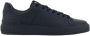 Balmain Court Leren Sneakers Elegant Modern Ontwerp Black - Thumbnail 14