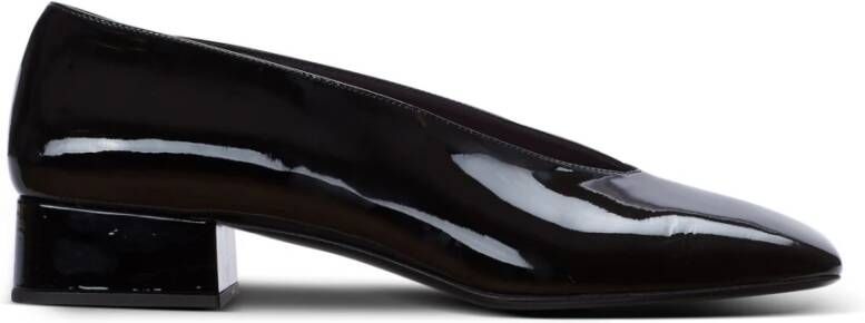 Balmain Edna Patent Leren Ballet Flats Black Dames