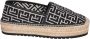 Balmain Luxe Espadrilles Sandalen met Sleehak Multicolor Dames - Thumbnail 1