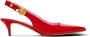 Balmain Eva kitten slingbacks in lakleer Red Dames - Thumbnail 1