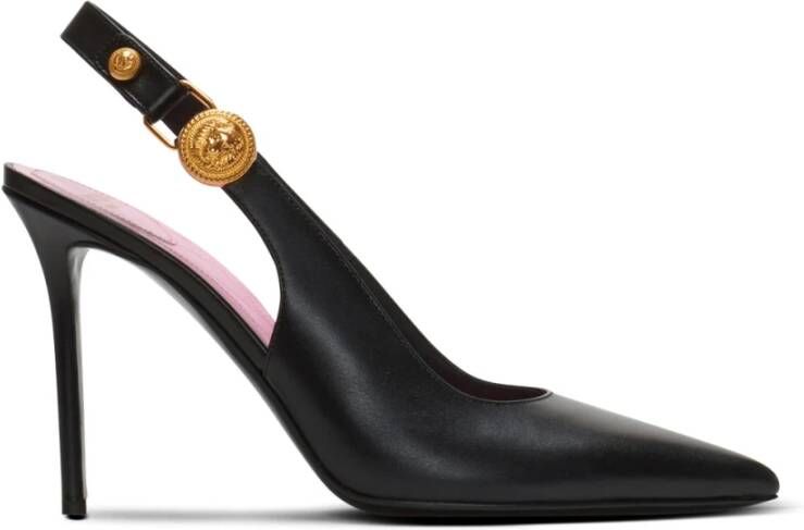 Balmain Eva slingbacks in kalfsleer Black Dames