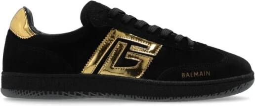 Balmain Lage Top Lace sportschoenen Black Dames