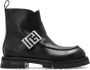 Balmain Leren schoenen Black Heren - Thumbnail 1