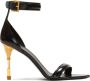 Balmain Moneta lakleren sandalen Black Dames - Thumbnail 1