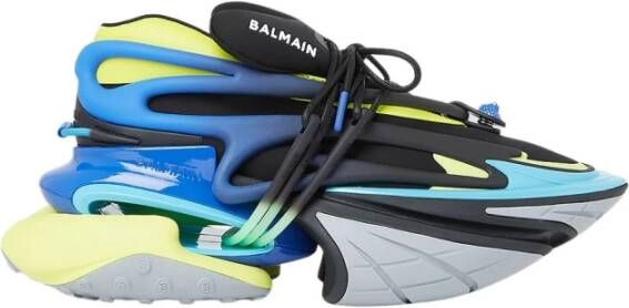 Balmain Eenhoorn trainers van neopreen en leer Meerkleurig Heren