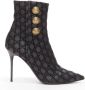 Balmain Pre-owned Leather boots Black Dames - Thumbnail 1