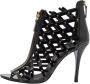 Balmain Pre-owned Leather sandals Black Dames - Thumbnail 1