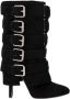 Balmain Pre-owned Suede boots Black Dames - Thumbnail 1