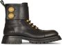 Balmain Boots & laarzen Army Ranger Boots Calfskin in zwart - Thumbnail 1