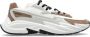 Balmain Run-Row leren en nylon sneakers White Heren - Thumbnail 13