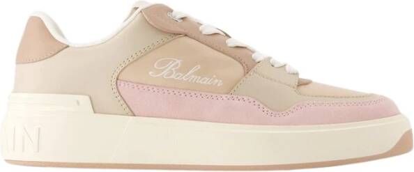 Balmain B-Court Flip trainers in kalfsleer Multicolor Dames