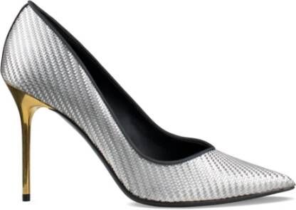 Balmain Ruby Metallic Pumps Gray Dames