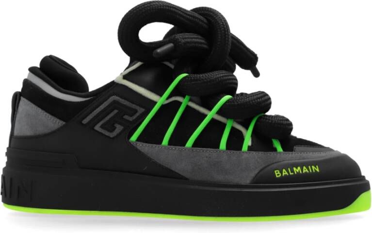 Balmain Sneakers B-Court Puffy Black Heren