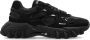 Balmain B-Court trainers met jacquard monogram Black Dames - Thumbnail 1