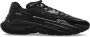 Balmain Ren-Roe lederen trainers Black Heren - Thumbnail 1