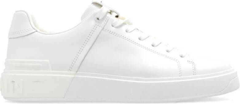 Balmain Witte B-Court lage sneakers White Dames