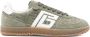 Balmain Sportieve Logo Print Sneakers Green Dames - Thumbnail 1