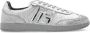 Balmain Zwaan-Textuur Spiegel Leren Sneakers Gray Heren - Thumbnail 1