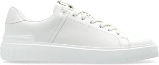 Balmain Witte lage sneakers White Heren