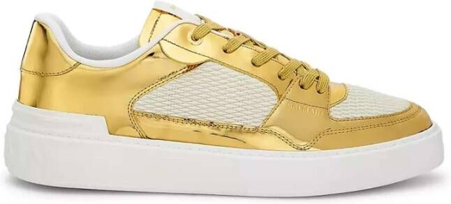 Balmain Stijlvolle Sneakers voor Mannen en Vrouwen Yellow Heren