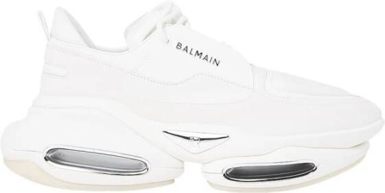 Balmain B Bold Lage Top Sneakers Wit Heren