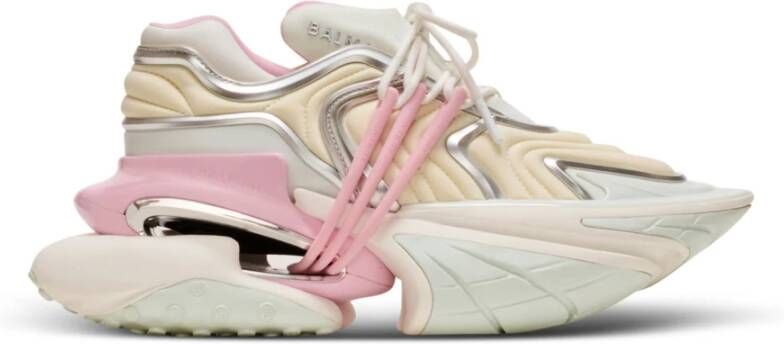 Balmain Unicorn Wave trainers in neopreen en kalfsleer Multicolor Dames