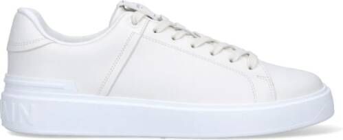 Balmain Witte lage sneakers White Heren