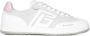 Balmain Zwaan trainers in kalfsleer en suède White Dames - Thumbnail 7