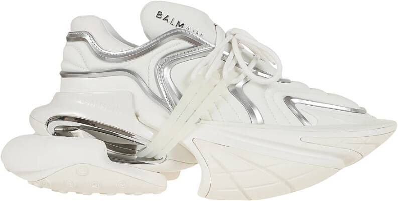 Balmain Witte Sneakers voor Mannen Aw24 White Heren