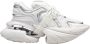 Balmain Witte Wave Sneakers Futuristische Stijl White Heren - Thumbnail 1