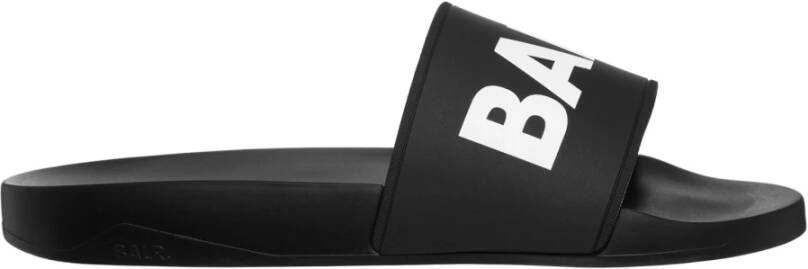 Balr. Slippers sandalen rubber Zwart Heren