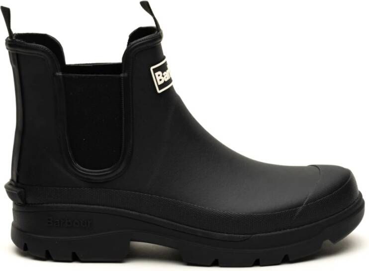 Barbour Platte schoenen in zwart Minbus stijl Black Heren