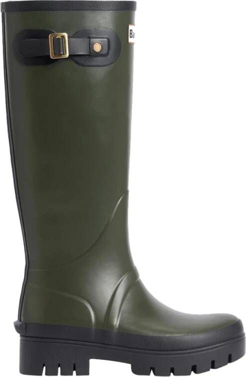 Barbour Snowdon Tall Welly Laarzen Green Dames