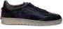 Barracuda Blauwe Leren Sneaker met Suède Details Blue Heren - Thumbnail 1