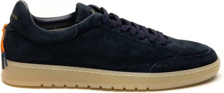 Barracuda Blauwe Sneakers Giordan Stijl Blue Heren