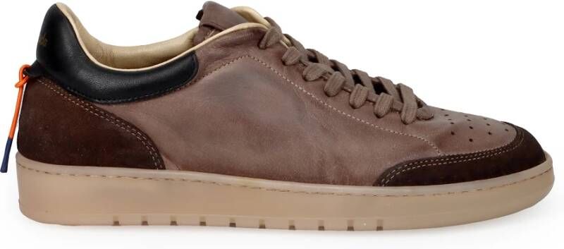 Barracuda Bruin Leren Casual Schoen Brown Heren