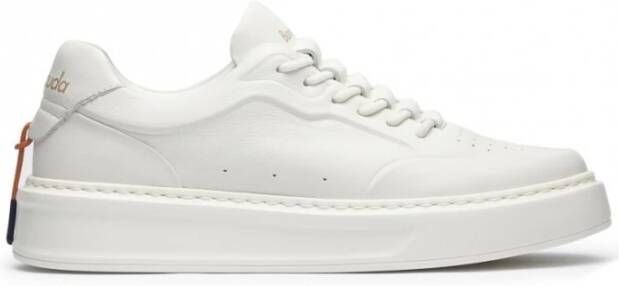 Barracuda Hoge zool Sneakers Bozeman Wit White Dames